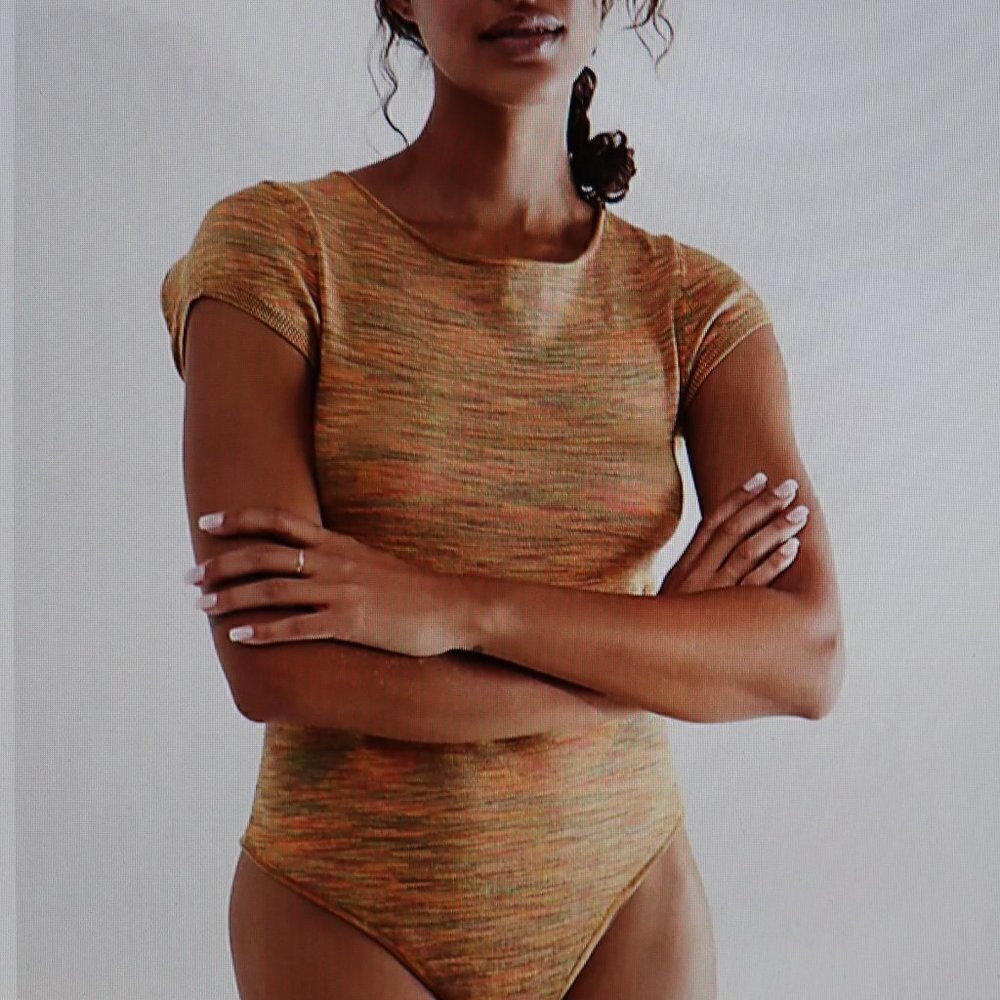 Free People All About It Swit Bodysuit Size M